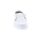 Mocasines Hey Dude zapatos Mujer modelo Wendy Boho Blanco Cordón
