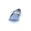 Mocasines Hey Dude zapatos Mujer modelo Wendy Boho Azul Cordón