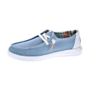 Mocasines Hey Dude zapatos Mujer modelo Wendy Boho Azul Cordón