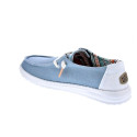 Mocasines Hey Dude zapatos Mujer modelo Wendy Boho Azul Cordón