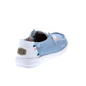 Mocasines Hey Dude zapatos Mujer modelo Wendy Boho Azul Cordón