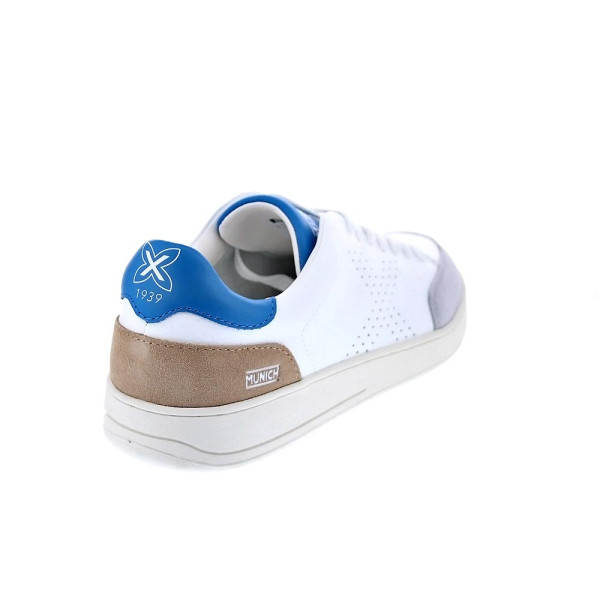 Zapatillas Munich zapatos Hombre modelo X-Court 08 Blanco Cordón