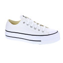 Zapatillas Converse zapatos Mujer modelo Plataforma Chuck Taylor Blanco Cordón