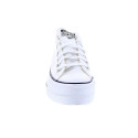Zapatillas Converse zapatos Mujer modelo Plataforma Chuck Taylor Blanco Cordón