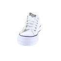 Zapatillas Converse zapatos Mujer modelo Plataforma Chuck Taylor Blanco Cordón