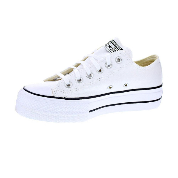 Zapatillas Converse zapatos Mujer modelo Plataforma Chuck Taylor Blanco Cordón