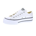 Zapatillas Converse zapatos Mujer modelo Plataforma Chuck Taylor Blanco Cordón