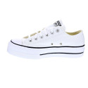 Zapatillas Converse zapatos Mujer modelo Plataforma Chuck Taylor Blanco Cordón