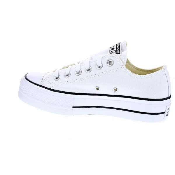 Zapatillas Converse zapatos Mujer modelo Plataforma Chuck Taylor Blanco Cordón