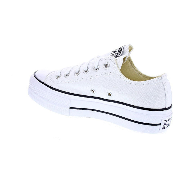 Zapatillas Converse zapatos Mujer modelo Plataforma Chuck Taylor Blanco Cordón