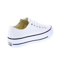 Zapatillas Converse zapatos Mujer modelo Plataforma Chuck Taylor Blanco Cordón