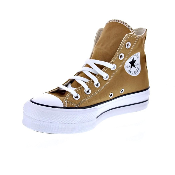 Zapatillas botas Converse zapatos Mujer modelo Chuck Taylor Beige 