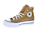 Zapatillas botas Converse zapatos Mujer modelo Chuck Taylor Beige 
