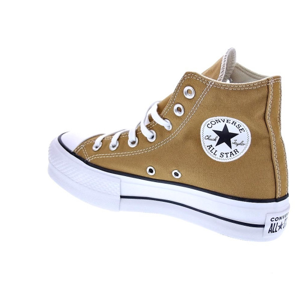 Zapatillas botas Converse zapatos Mujer modelo Chuck Taylor Beige 