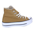 Zapatillas botas Converse zapatos Mujer modelo Chuck Taylor Beige 