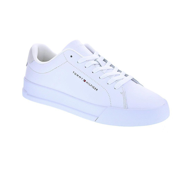 Zapatillas Tommy Hilfiger zapatos Hombre modelo Th Court Blanco Cordón