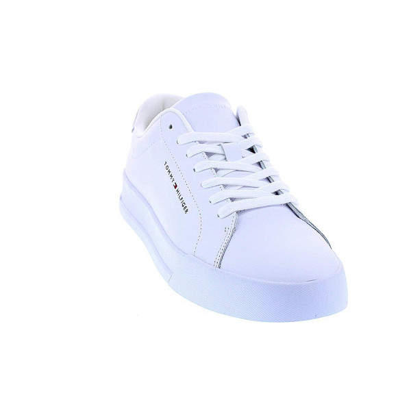 Zapatillas Tommy Hilfiger zapatos Hombre modelo Th Court Blanco Cordón