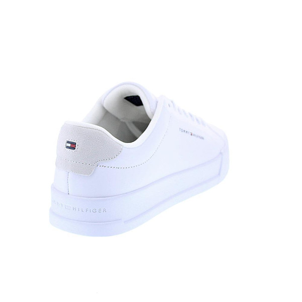 Zapatillas Tommy Hilfiger zapatos Hombre modelo Th Court Blanco Cordón