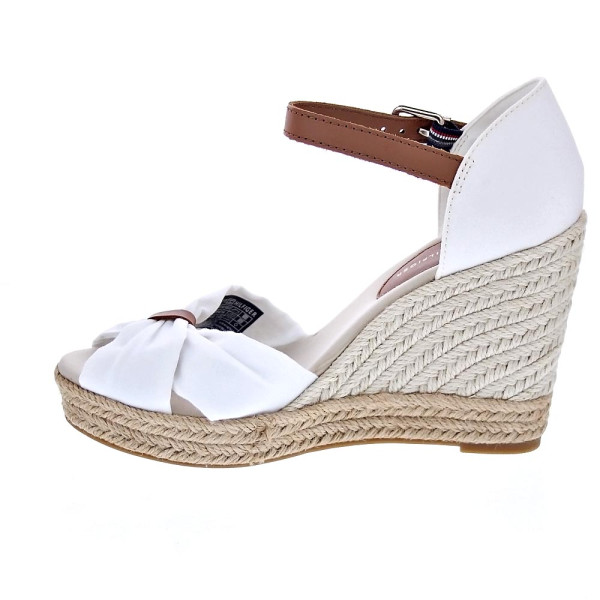 Sandalias Tommy Hilfiger zapatos Mujer modelo Basic Open Toe Beige Hebilla
