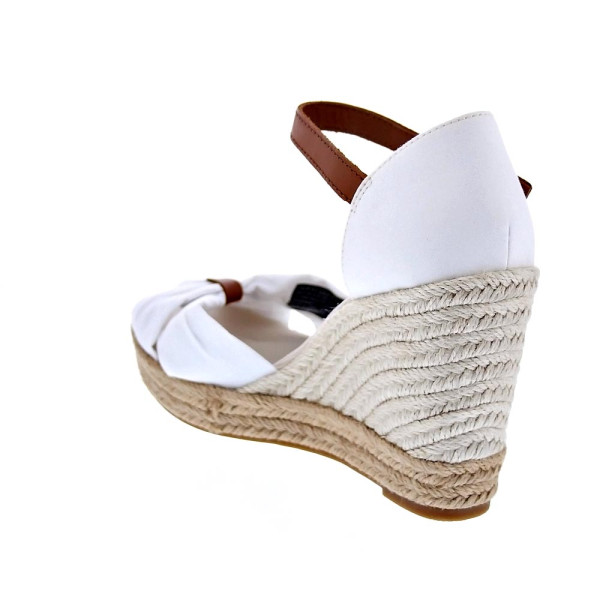 Sandalias Tommy Hilfiger zapatos Mujer modelo Basic Open Toe Beige Hebilla