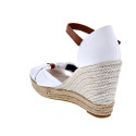 Sandalias Tommy Hilfiger zapatos Mujer modelo Basic Open Toe Beige Hebilla