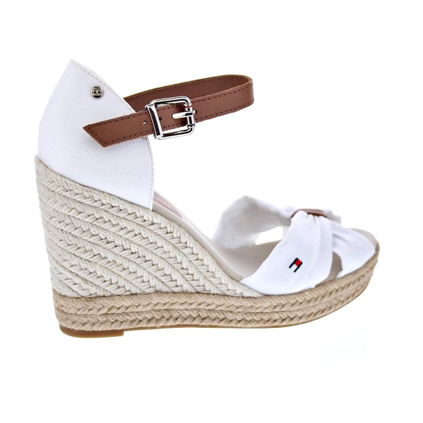 Sandalias Tommy Hilfiger zapatos Mujer modelo Basic Open Toe Beige Hebilla
