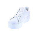 Zapatillas Tommy Hilfiger zapatos Mujer modelo Tjw Flatform Blanco Cordón