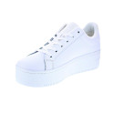 Zapatillas Tommy Hilfiger zapatos Mujer modelo Tjw Flatform Blanco Cordón
