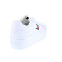 Zapatillas Tommy Hilfiger zapatos Mujer modelo Tjw Flatform Blanco Cordón