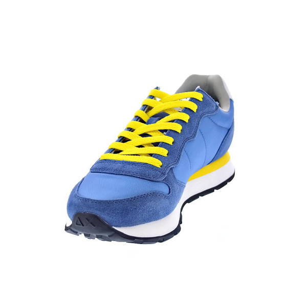 Zapatillas Sun68 AX zapatos Hombre modelo Tom Solid Azul Cordón