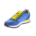 Zapatillas Sun68 AX zapatos Hombre modelo Tom Solid Azul Cordón
