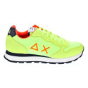 Zapatillas Sun68 AX zapatos Hombre modelo Tom Solid Amarillo Cordón