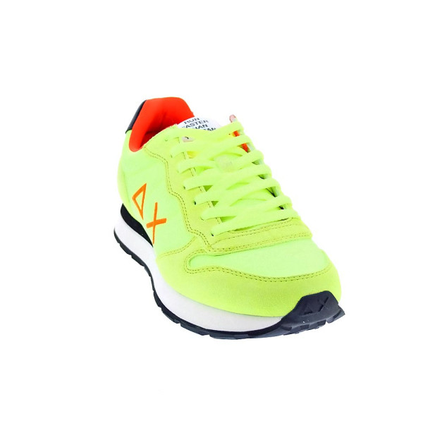 Zapatillas Sun68 AX zapatos Hombre modelo Tom Solid Amarillo Cordón