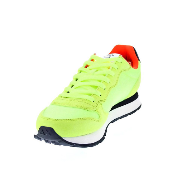 Zapatillas Sun68 AX zapatos Hombre modelo Tom Solid Amarillo Cordón