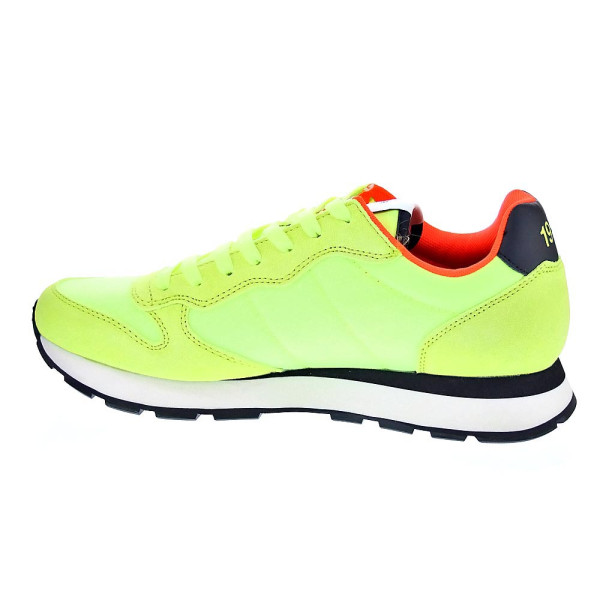 Zapatillas Sun68 AX zapatos Hombre modelo Tom Solid Amarillo Cordón
