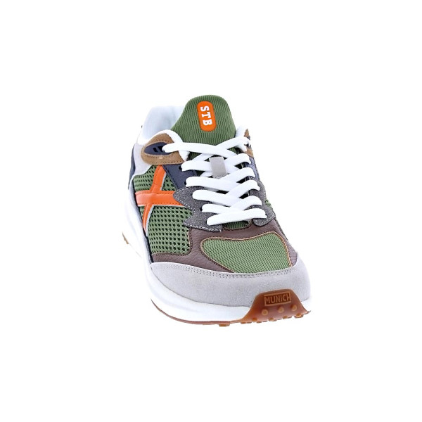 Zapatillas Munich zapatos Hombre modelo Tip 36 Verde Cordón