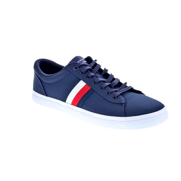 Zapatillas Tommy Hilfiger zapatos Hombre modelo Iconic Vulc Azul Cordón