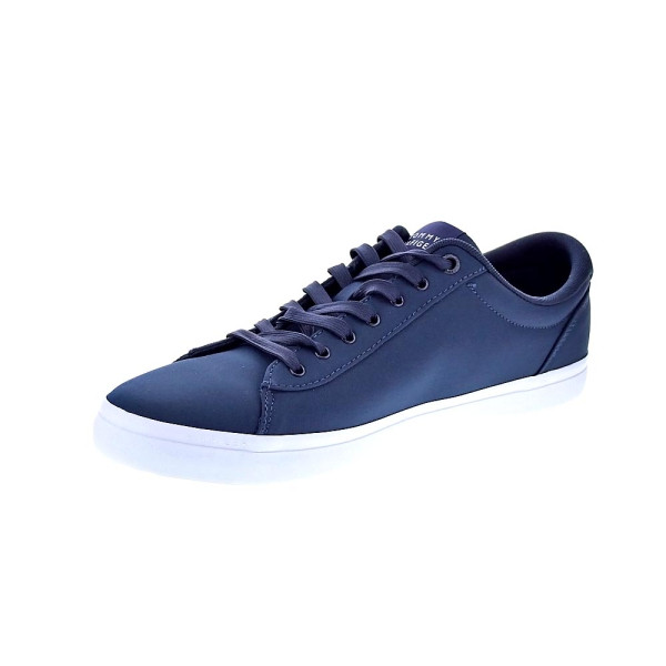 Zapatillas Tommy Hilfiger zapatos Hombre modelo Iconic Vulc Azul Cordón