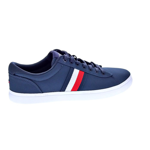 Zapatillas Tommy Hilfiger zapatos Hombre modelo Iconic Vulc Azul Cordón