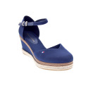Sandalias Tommy Hilfiger zapatos Mujer modelo Basic Closed Azul Hebilla