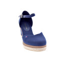 Sandalias Tommy Hilfiger zapatos Mujer modelo Basic Closed Azul Hebilla