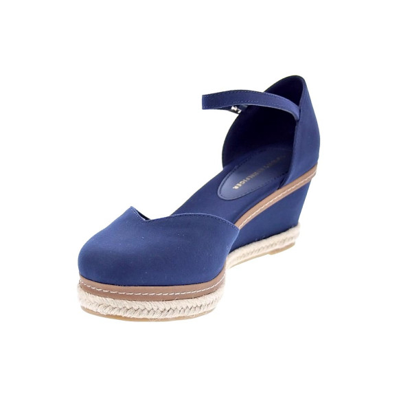 Sandalias Tommy Hilfiger zapatos Mujer modelo Basic Closed Azul Hebilla