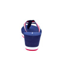 Chanclas Tommy Hilfiger zapatos Mujer modelo Corporate Wedge Rojo 