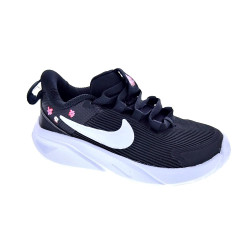 Zapatillas Nike zapatos Niña modelo Star Runner 4 Blanco Elástico 2