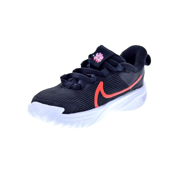 Zapatillas Nike zapatos Niña modelo Star Runner 4 Blanco Elástico