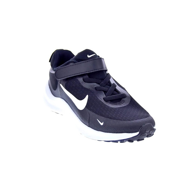 Zapatillas Nike zapatos Niño modelo Revolution 7 Negro Velcro