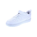 Zapatillas Nike zapatos Niño modelo Court Borought velcro Blanco Velcro