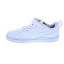 Zapatillas Nike zapatos Niño modelo Court Borought velcro Blanco Velcro
