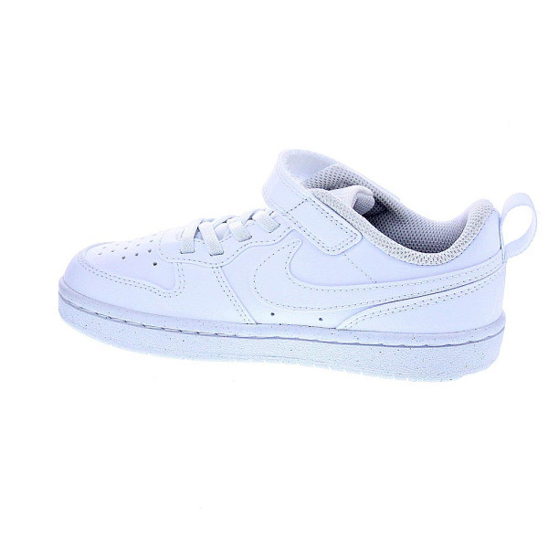 Zapatillas Nike zapatos Niño modelo Court Borought velcro Blanco Velcro