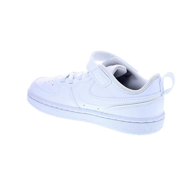 Zapatillas Nike zapatos Niño modelo Court Borought velcro Blanco Velcro